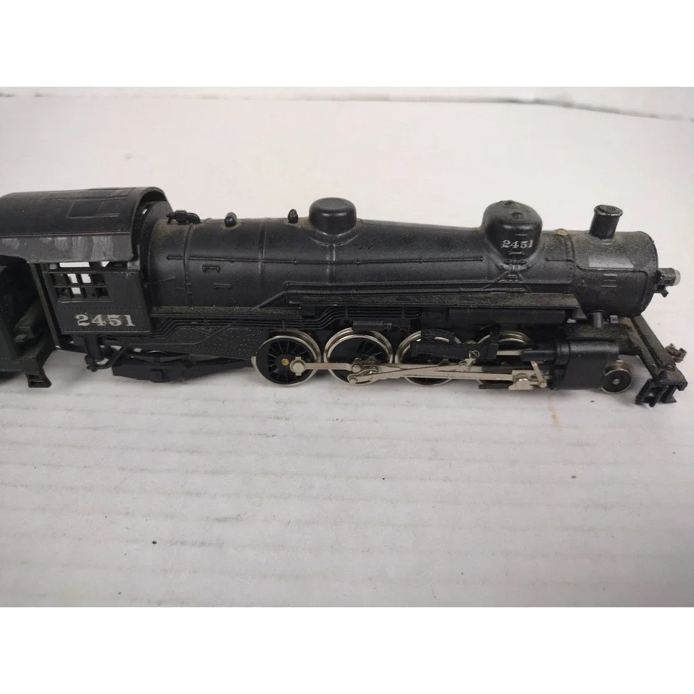 HO Scale Mehano ATSF Santa Fe? 2-8-2 Steam Locomotive #2481 Yugoslavia Made